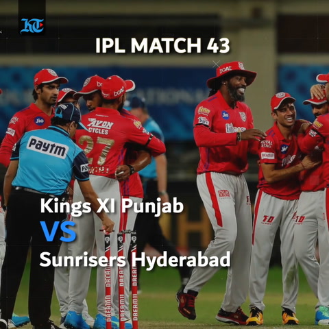 IPL 2020 Wrap: KXIP beat SRH by 12 runs; KKR win by 59 runs against DC