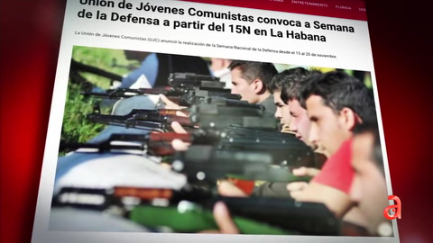 UJC convoca a prácticas militares en los días de la marcha pacífica del 15N