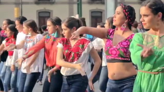 Comunidad flamenca de Guadalajara sorprende con 'flashmob'