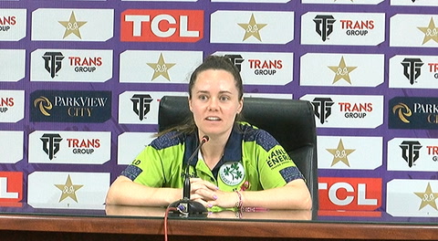 Video: Ireland's Laura Delaney speaks after cricket team's tour of Pakistan