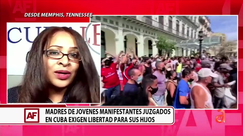 Madres de jóvenes manifestantes juzgados en Cuba exigen Libertad para sus hijos