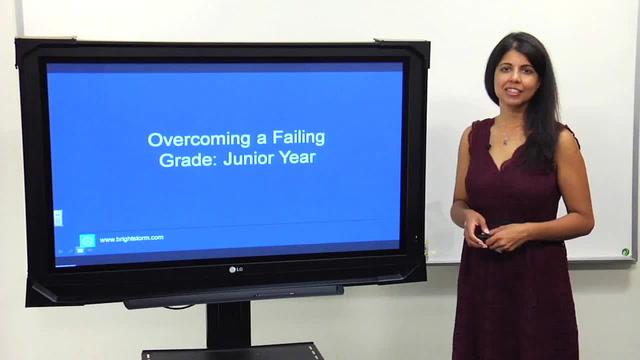Overcoming a failing grade