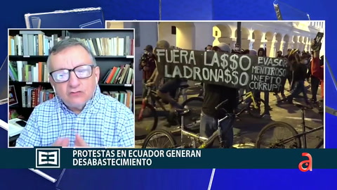 Protestas en Ecuador han generado desabastecimiento