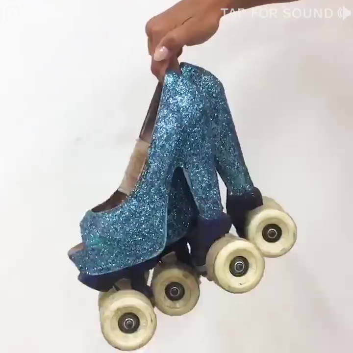 roller skates with heels