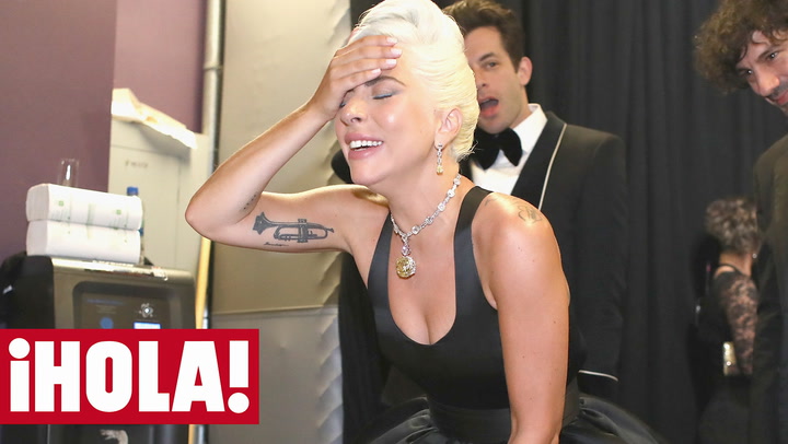 Las lágrimas de Lady Gaga, desbordada por la emoción al recibir su primer Oscar