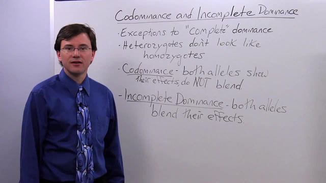 Codominance - Incomplete Dominance