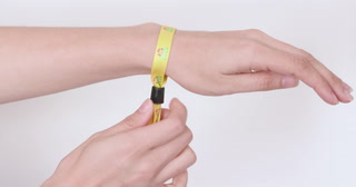 1/2" Dye-Sublimated Wristband With Locking Slider