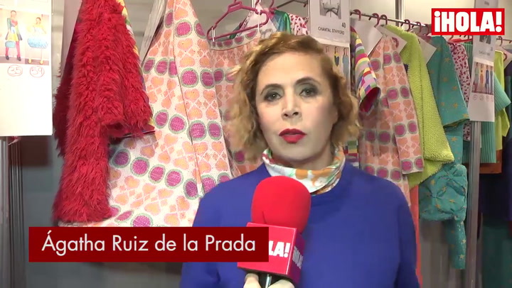 Ágatha Ruiz de la Prada: \'Cibeles tiene el mejor backstage del planeta\'