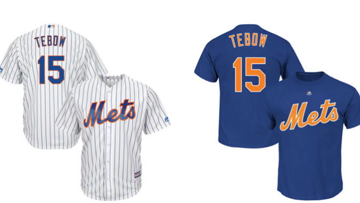 how many tim tebow jerseys sold