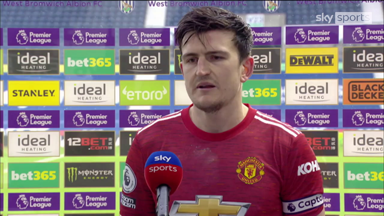 Harry Maguire was confident it was a penalty vs West Brom