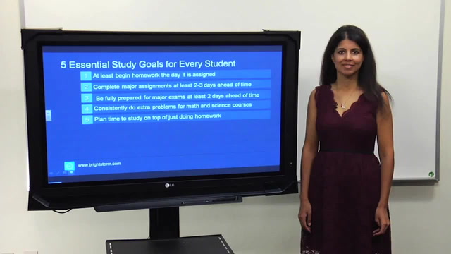 5 Essential Study Goals for Every Student