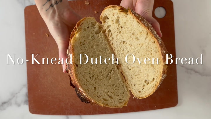 How to Make Crusty Bread Without a Dutch Oven - Life As A Strawberry