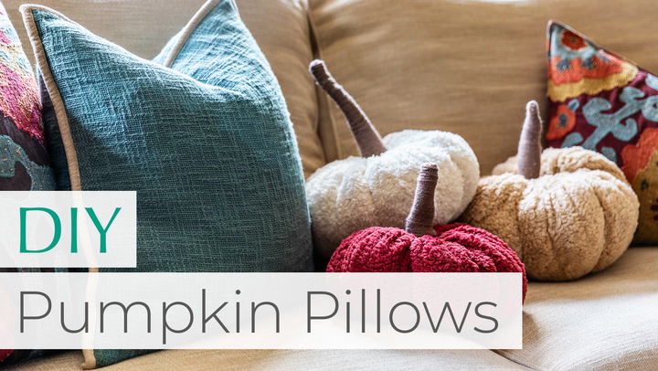 Sew a Pumpkin Fall Pillow - Welcome To Nana's