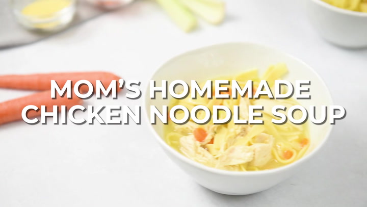 Homemade Chicken Soup Recipe, or Thanks, Mom