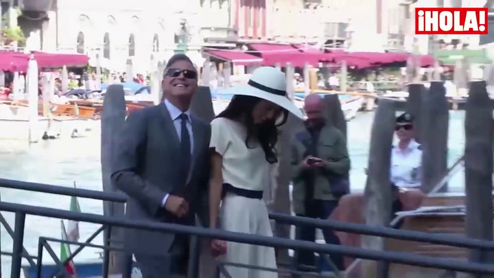 Las imágenes de la boda de George Clooney y Amal Alamuddin