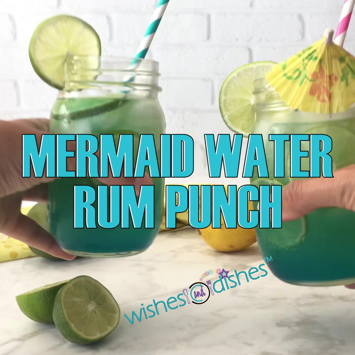 Mermaid Water Cocktail