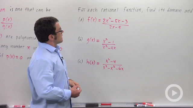 Introduction to Rational Functions