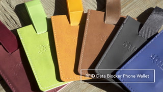 RFID Data Blocker Phone Wallet