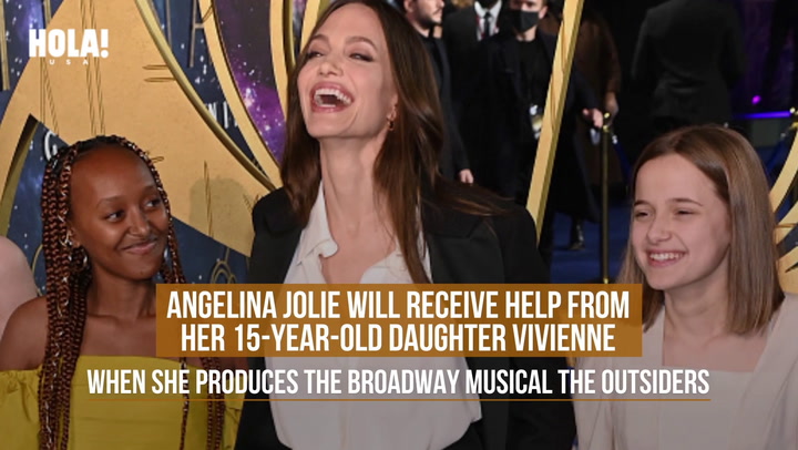 Angelina Jolie working with her daughter Vivienne on new Broadway show