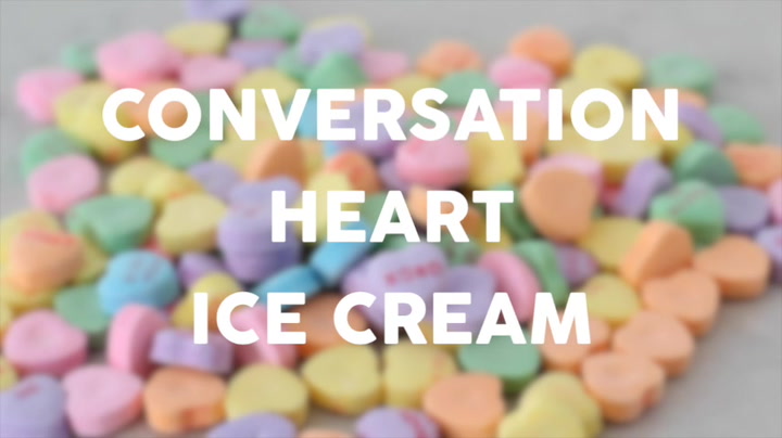 Conversation Heart Ice Cream Smart School House