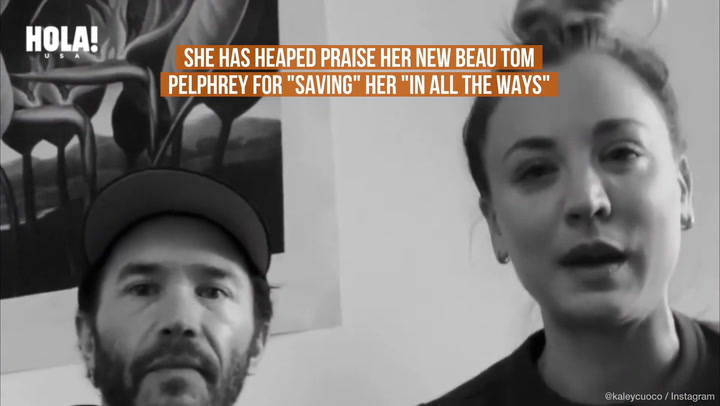 Kaley Cuoco praises boyfriend Tom Pelphrey for ‘saving her in all the ways’