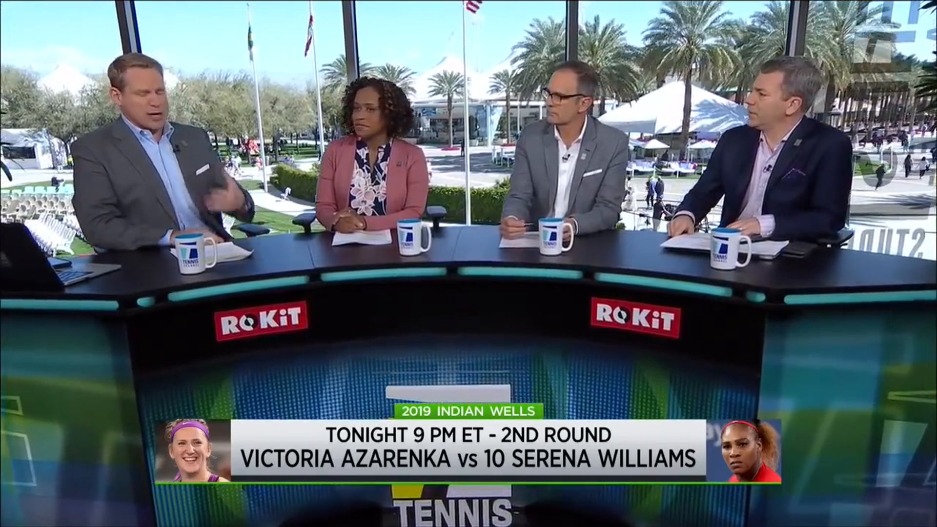 Tennis Channel Live S. Williams vs