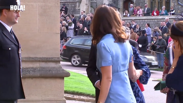 Cressida Bonas arrives at Princess Eugenie and Jack Brooksbank\'s royal wedding