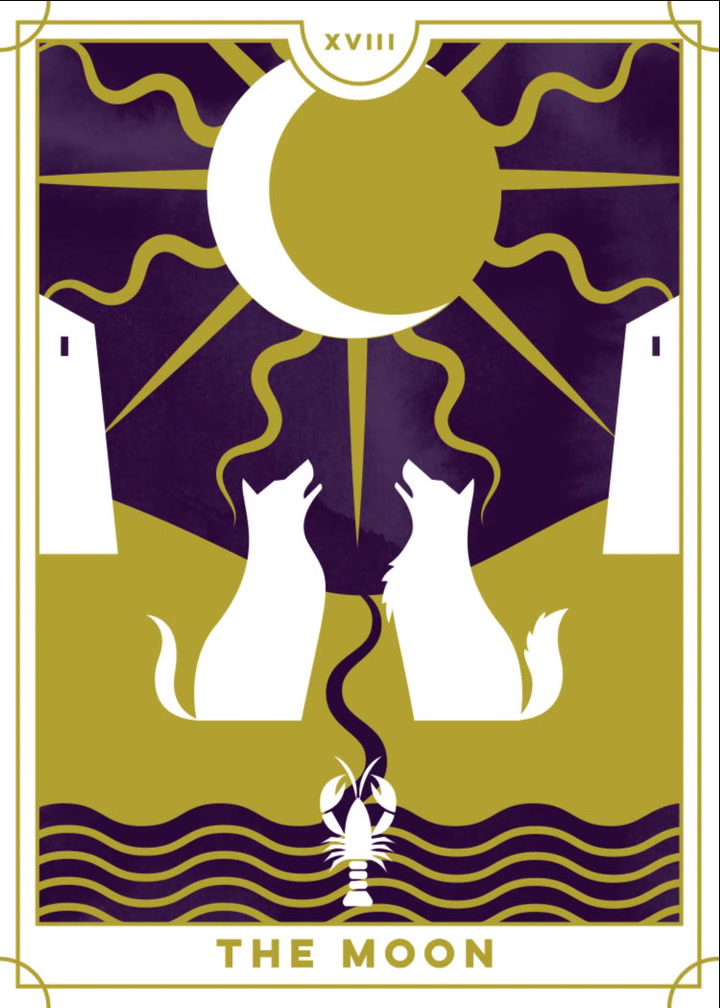 The Moon Tarot Card Meaning, Explained