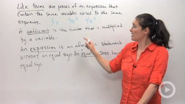 Simplifying Expressions and Combining Like Terms