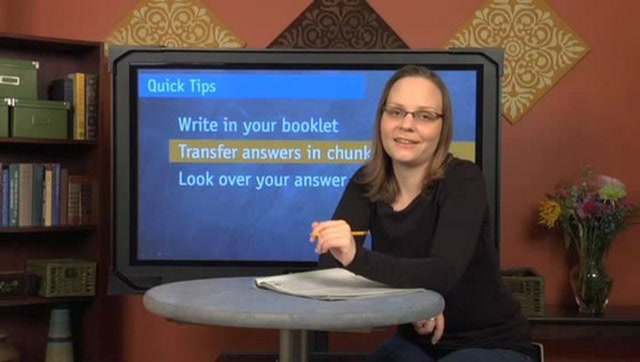 Tips for the SAT