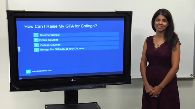 How Can I Raise My GPA for College?