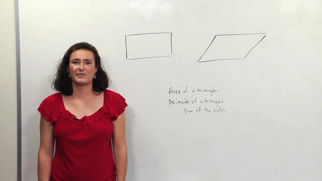 Area and Perimeter of Triangles