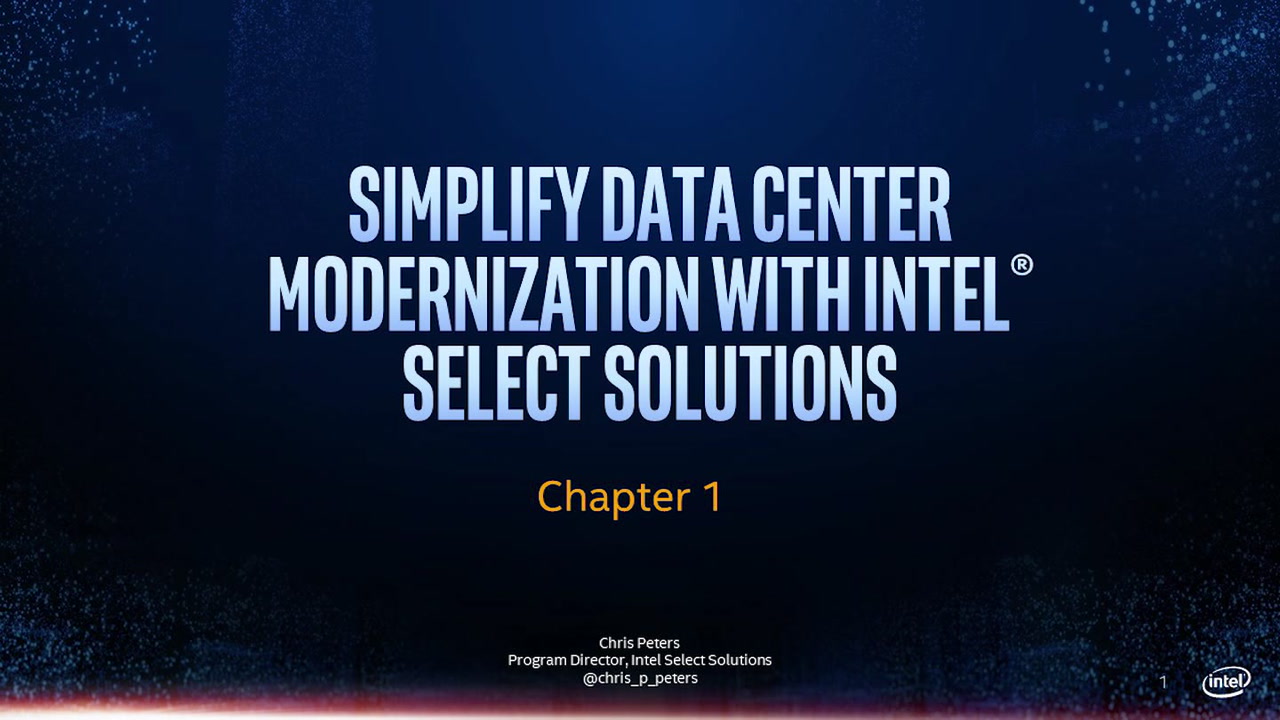 Chapter 1: Intel® Select Solutions: Industry Landscape