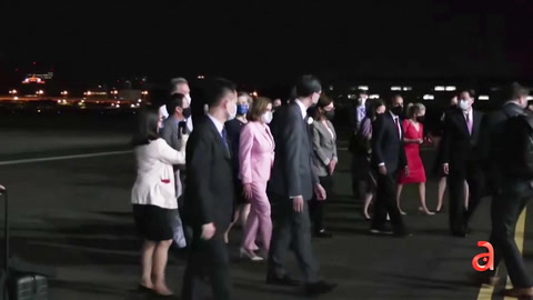 Nancy Pelosi aterrizó en taiwán a pesar de la amenaza de china de consecuencias graves