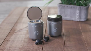 In-sync Wireless Earbuds And Speaker Set