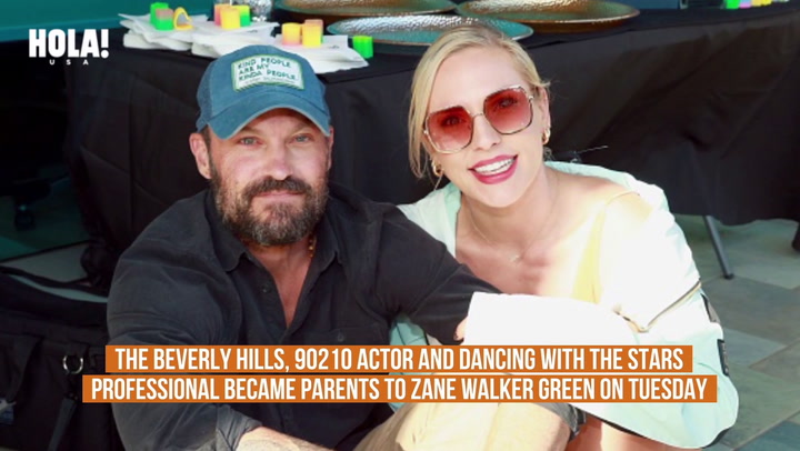 Brian Austin Green and Sharna Burgess welcome their first baby together