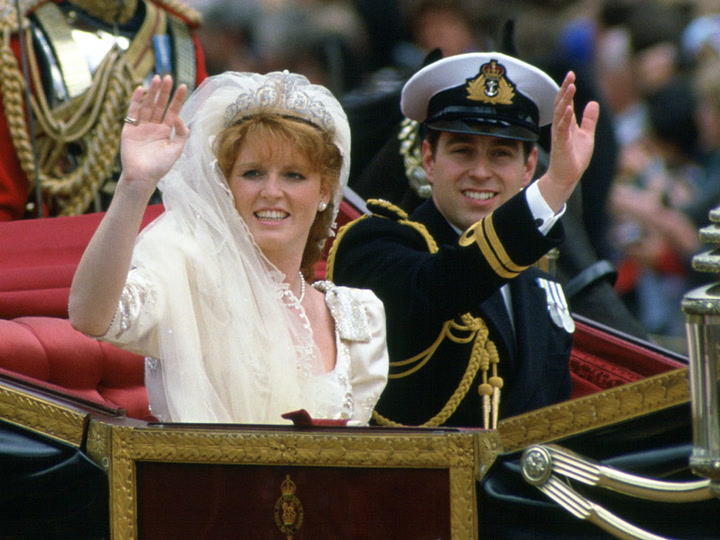 Recuerda la boda del príncipe Andrés y Sarah Ferguson