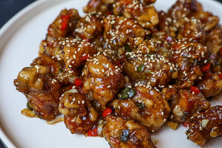 Korean Fried Chicken (Dakgangjeong) - The Woks of Life