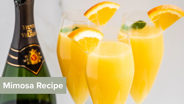 Classic Mimosa Recipe - Sugar and Charm