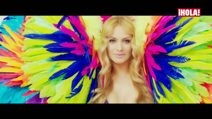 Así ha disimulado Paulina Rubio su embarazo en su nuevo videoclip