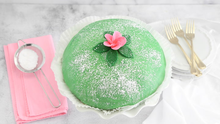 Matcha Mousse  Mirror Mini Cakes Recipe  YouTube