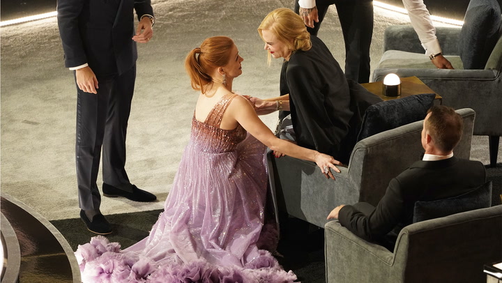 La verdad sobre la foto viral de Nicole Kidman en los Oscar: no es lo que parece