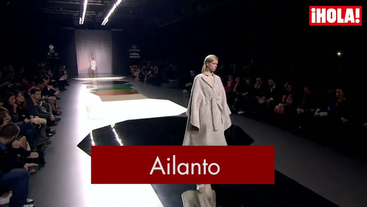 Fashion Week Madrid otoño-Invierno 2015-2016: Ailanto