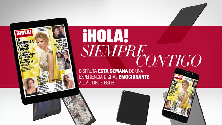 Ya puedes disfrutar en tu tablet y tu móvil del último número de la revista ¡HOLA! con vídeos y contenido extra