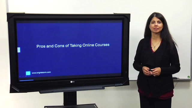 Taking online classes: Pros and cons