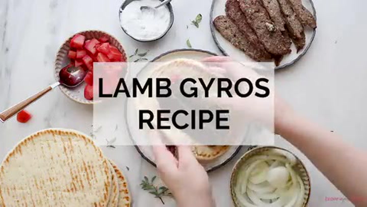 Greek Gyro Recipe with Homemade Gyro Meat - The Food Charlatan