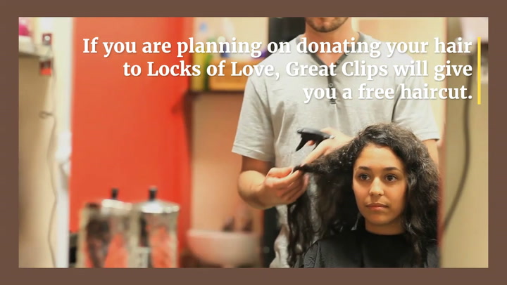 Free Haircut at Great Clips with Hair Donation to Locks of Love