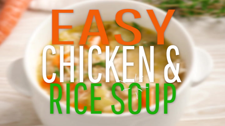 Super Easy Chicken & Rice Soup Recipe