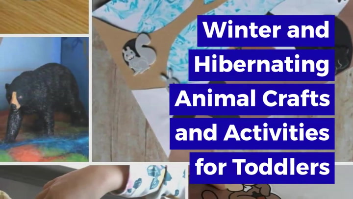 Popsicle Stick Hibernating Bear  Winter crafts preschool, Hibernation  preschool crafts, Winter animal crafts