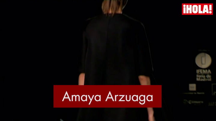 Fashion Week Madrid otoño-Invierno 2015-2016: Amaya Arzuaga